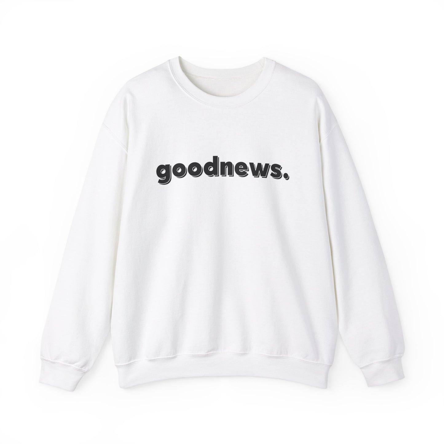 "The Story” - (white/black) Crewneck Sweatshirt