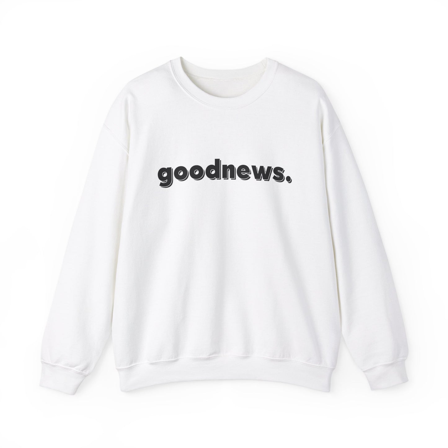 "Miracles, Signs & Wonders” - (white/black) Crewneck Sweatshirt